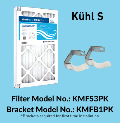 Kühl S Filter & Bracket Model No.updated